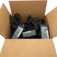   Fast Shipping Lot of 100 Genuine HP AC Adapter 19.5V 3.33A 65W 7.4mm  Cords