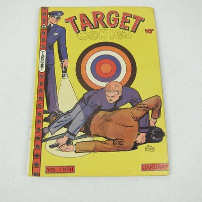 Vintage 1947 Target Comic Book Vol 7 #11 Novelty Press The Cadet Gary Stark RARE