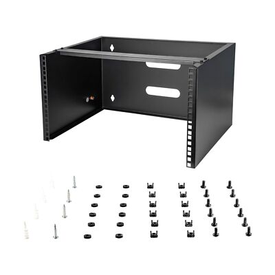 StarTech.com 6U Wall Mount Network Rack - 14 Inch Deep (Low Profile) - 19'' Pa...