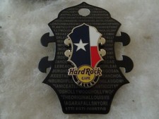 Hard Rock Cafe Pin Dallas Core Flag Headstock 2014 series