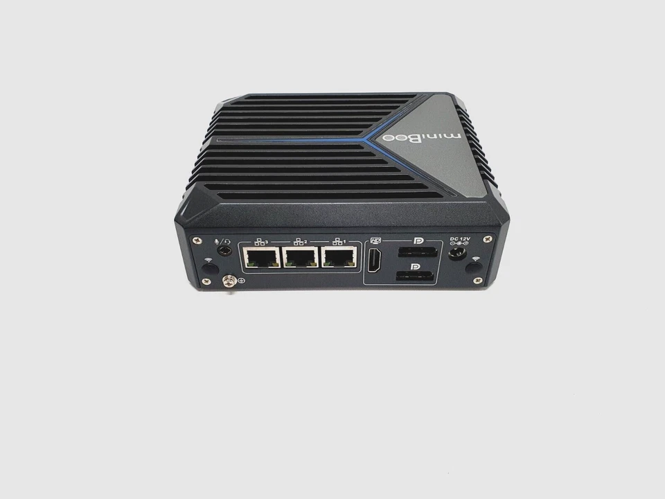 miniBoo Intel J6412 CPU Mini PC with 3xLAN, 8G RAM & 240G SSD KC/FCC/CE - Image 3 of 4