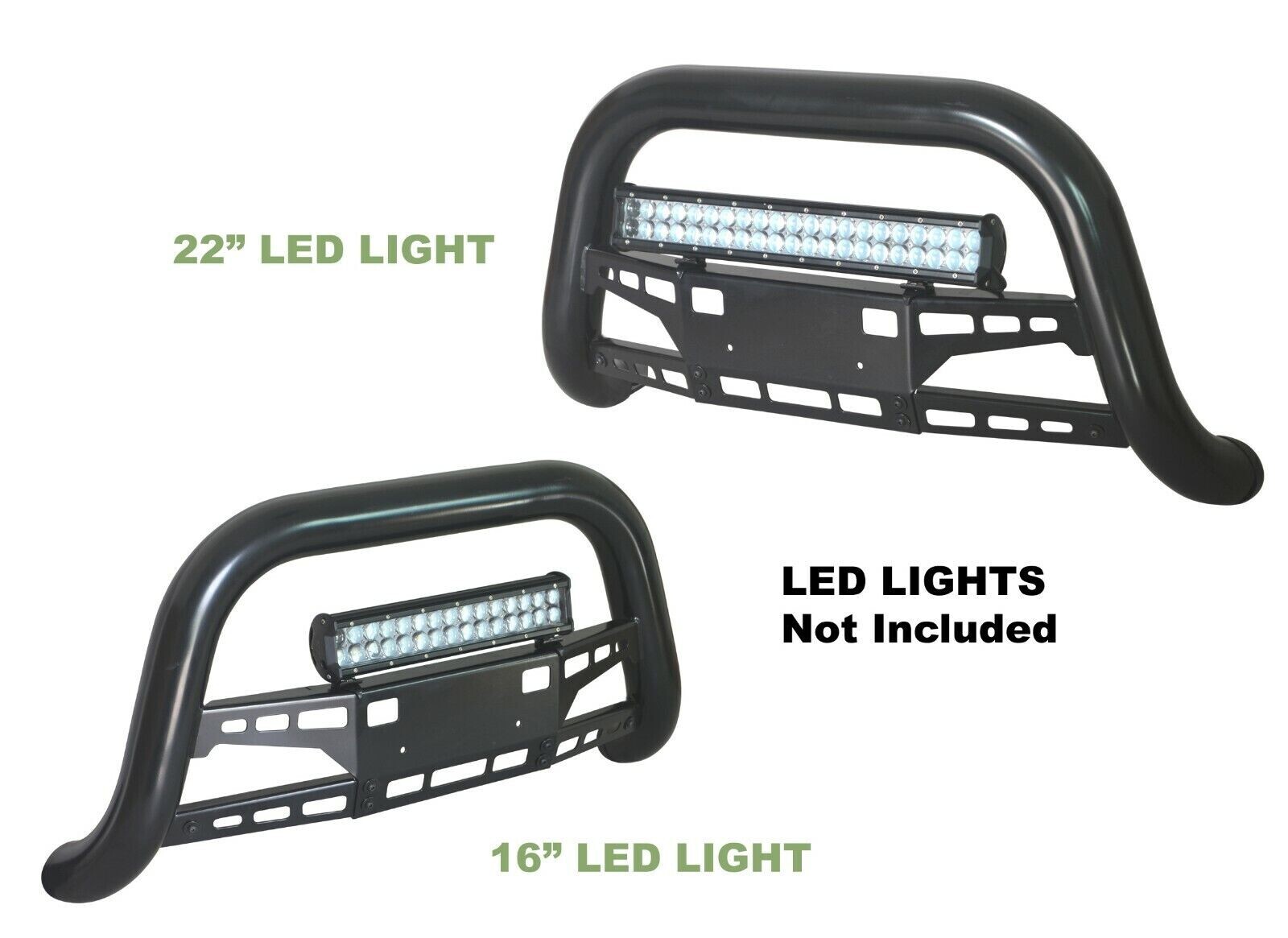 Fits 20032009 Honda Element Super Tiger Bull Bar Push Guard In Black