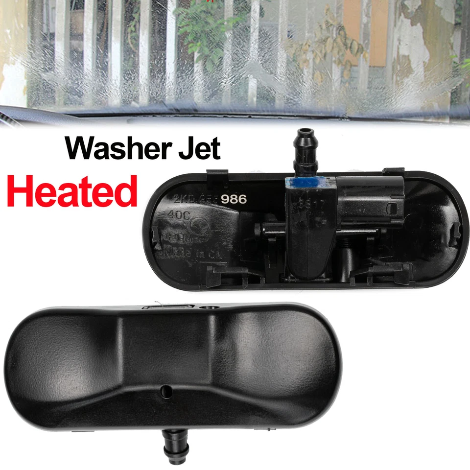 2 bocchette acqua lavaggio anteriori per Seat VW Golf 5 6 7 Passat Touran 5T 5M0955985C. - Immagine 3 di 4