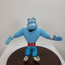 Vintage Disney Aladdin Genie Plush 16" Blue Stuffed Animal Toy 1992 Mattel