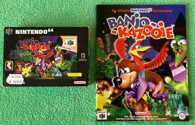  Banjo Kazooie + Spieleberater (Lösungsbuch) für Nintendo 64 N64 