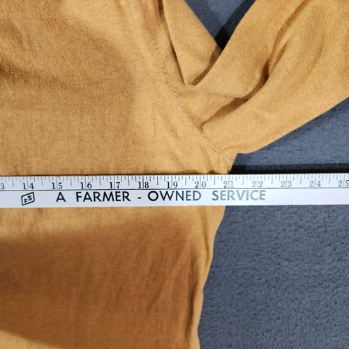 Eileen Fisher Shirt Women Medium Cashmere Blend Lagenlook Deep V Hooded - Picture 6 of 9