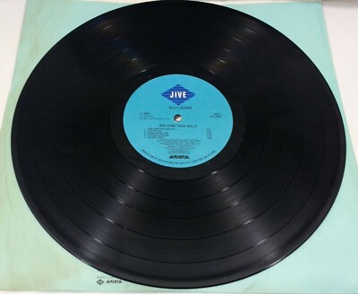 Billy Ocean  ''Tear Down These Walls'' 1988 JL-8495 12'' LP Vinyl Record Only R&B