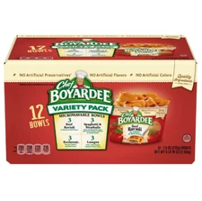 Chef Boyardee Variety Pack Microwavable Bowls, 7.5 oz, 12 Pk
