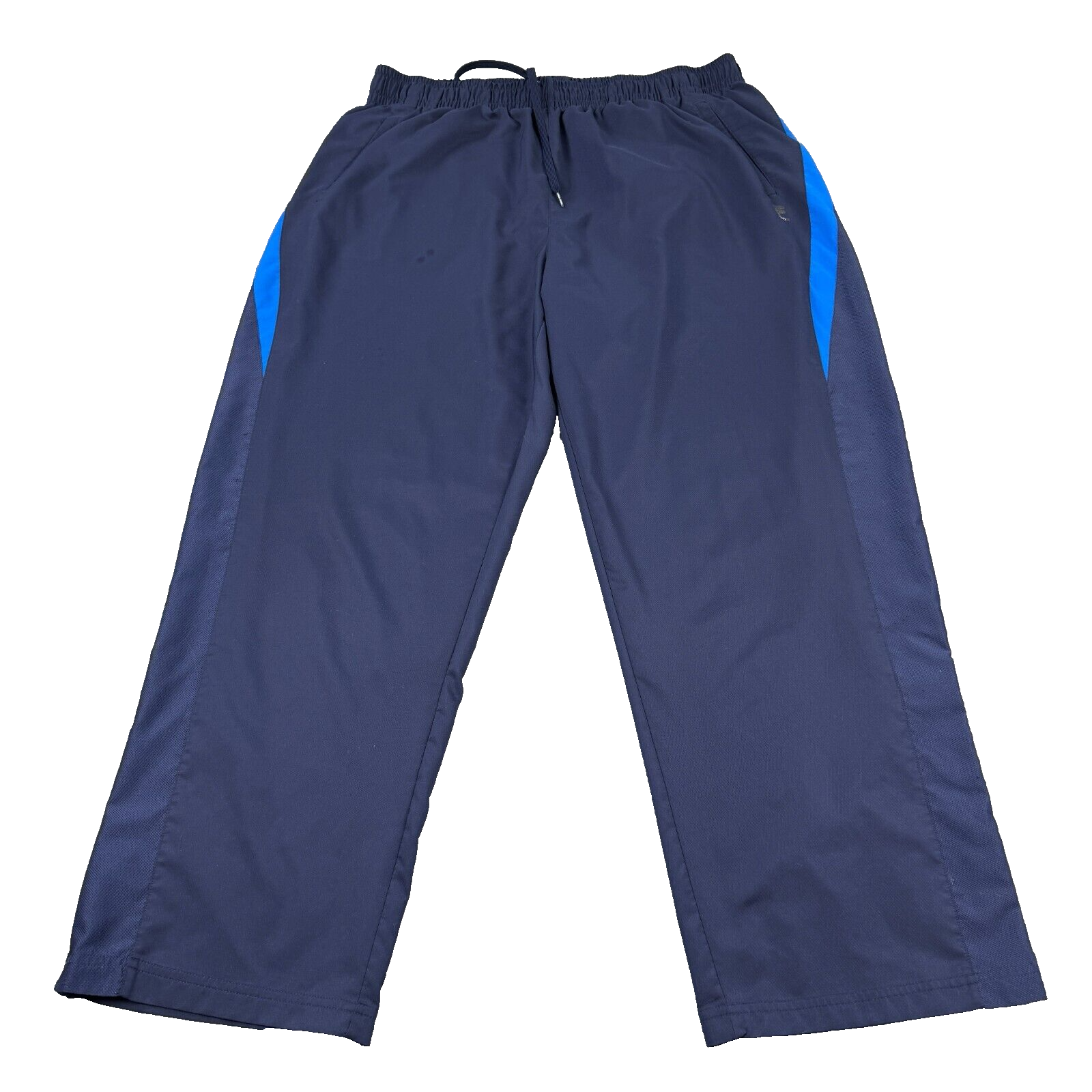 Pantalone FILA VINTAGE uomo XL blu foderato in rete giacca a vento coulisse tennis corsa anni 90