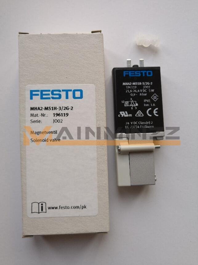 For Festo Solenoid Valve MHA2-MS1H-3/2G-2 196119