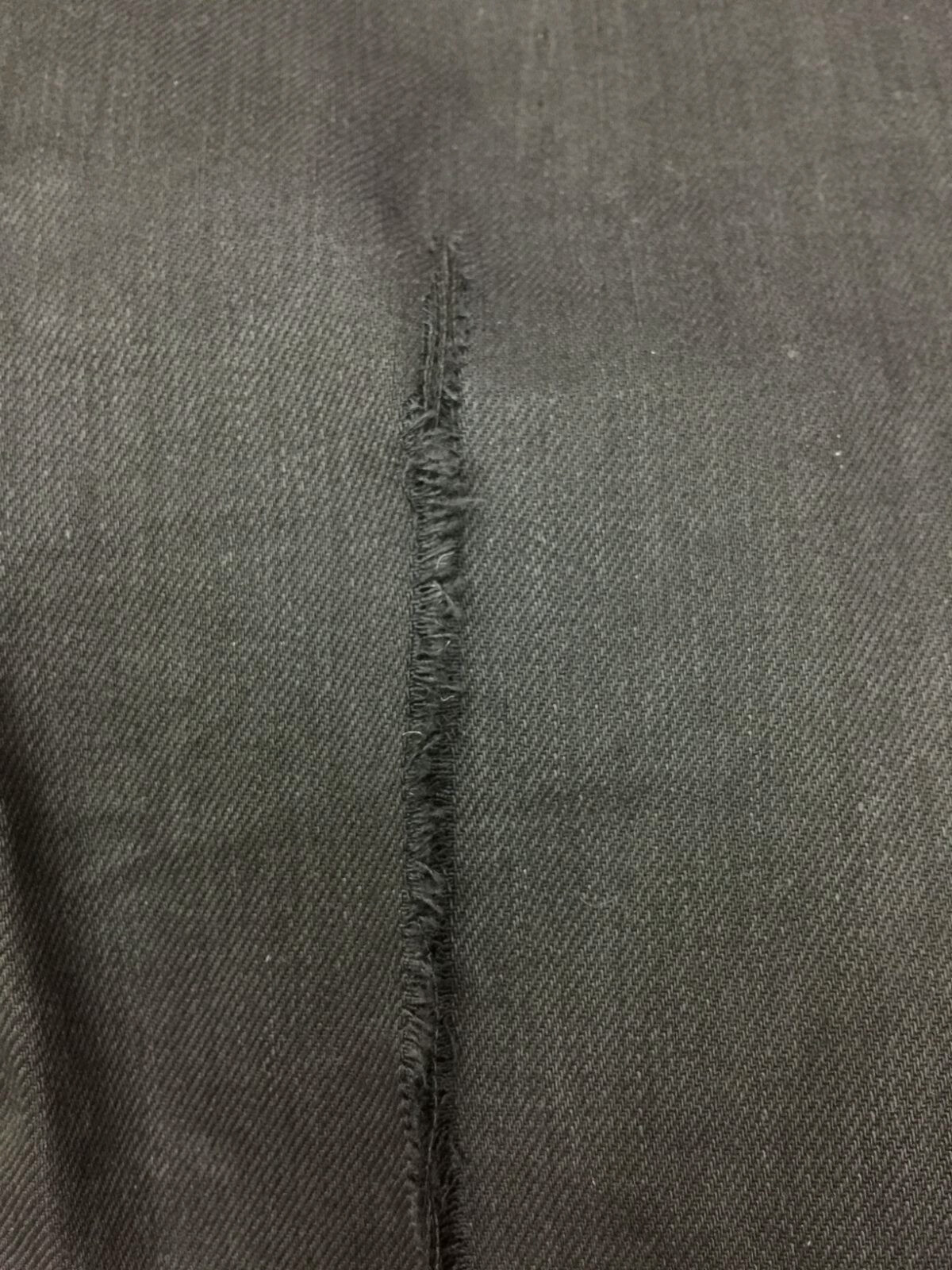 Pantaloni jeans donna Saint Laurent neri elasticizzati skinny fit vita media $761 taglia 26