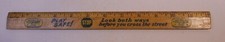 NuGrape 1950's 12" wood Ruler