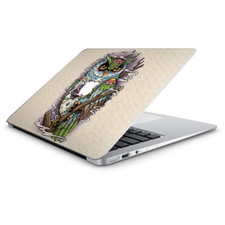 Skin Decal Wrap for Macbook Air 13 Inch 13" - Owl Painting Aztec Style