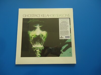 Ghostfaace Killah 36 Seasons LP (2025) NEW Yellow Vinyl Shrink Wrap Tear