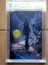 Eden Skye #1 Foil Variant CBCS 9.8 Signed and Remarked by Ryan Kincaid NM+