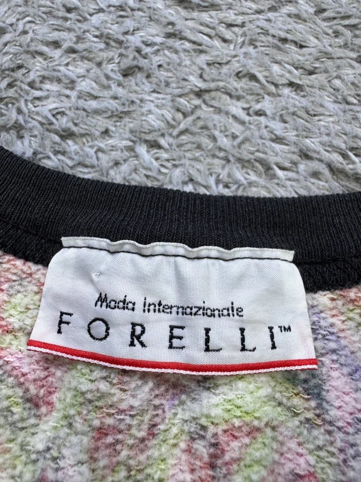 Sudadera De Colección Moda International Forelli Mujer 3X/4X Psicodélica AOP Cuello Redondo Foto 3 de 4