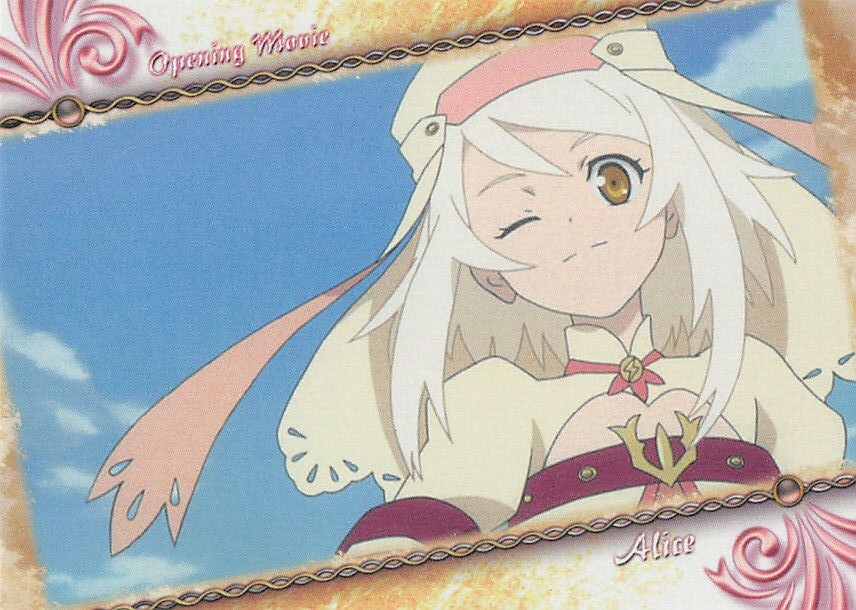 Tales of Symphonia 2 Trading Card Frontier Works No.12 Alice Movie