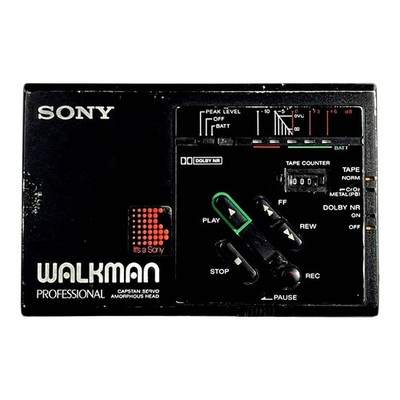 SONY WALKMAN PROFESSIONAL WM-D6C CASSETTE PLAYER RECORDER WORKING VINTAGE
