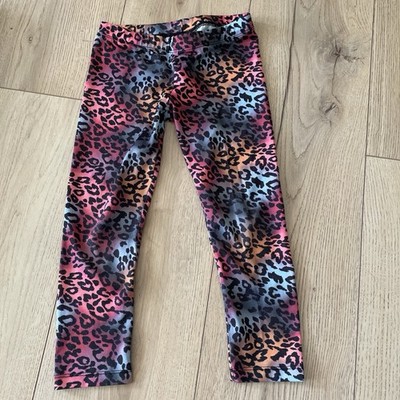 Leggings Mädchen Gr. 110/116 von C&A im bunten Tigerlook