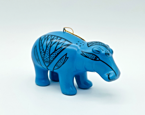 MMA Blue William The Hippo Egyptian Pottery Statue 🦛 Metropolitan Museum of Art - Picture 2 of 8