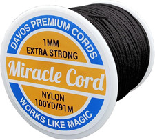 1mm Nylon Cord Multi-Use Extra Strong Braided Thread Jewelry Necklace Bracele