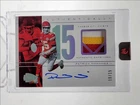 PATRICK MAHOMES II 2025 PANINI AUTHENTICALLY GAME USED PATCH AUTO /15 Q0895