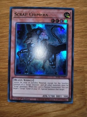 Scrap Chimera Ultra Rare RA05-EN005 English 1st Edition Yugioh