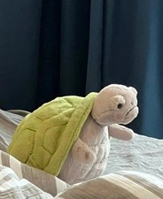Timmy Turtle Stuffed Animal Reptile Animal Plush Toy Tags + Dust Bag