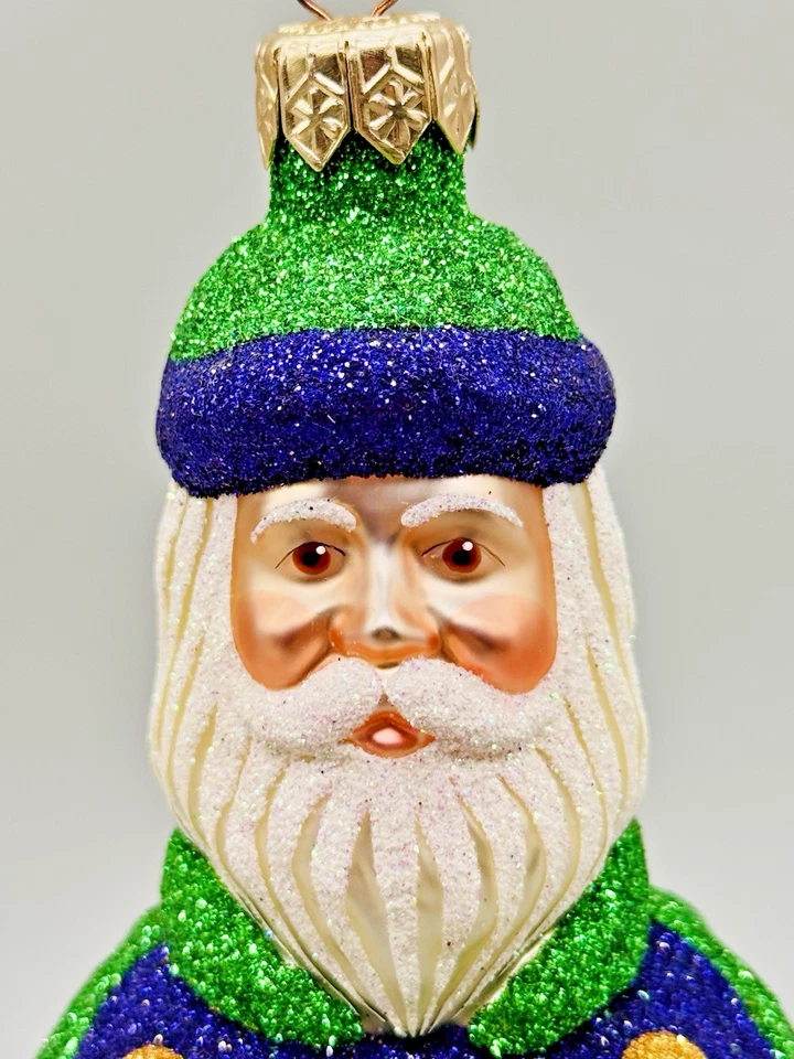 Patricia Breen Hollyberry 圣诞装饰品 #9722 紫色绿色 1997 — 第 2/4 张图片