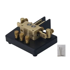 MK-03 Brass CW Morse Key Shortwave Radio Telegraph Automatic CW Key f/Radio tp1