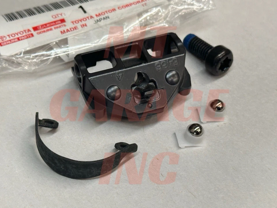 1992-2000 OEM New Lexus SC300 SC400 Rear View Mirror Mounting Kit Set w/ Bolt - Image 3 of 4
