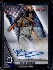 2019 Bowman's Best Riley Greene Auto #B19-RG Tigers