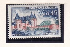 🦬Timbre France N°1313 - Luxe ** - Sully sur Loire - MNH** - 1961🦬