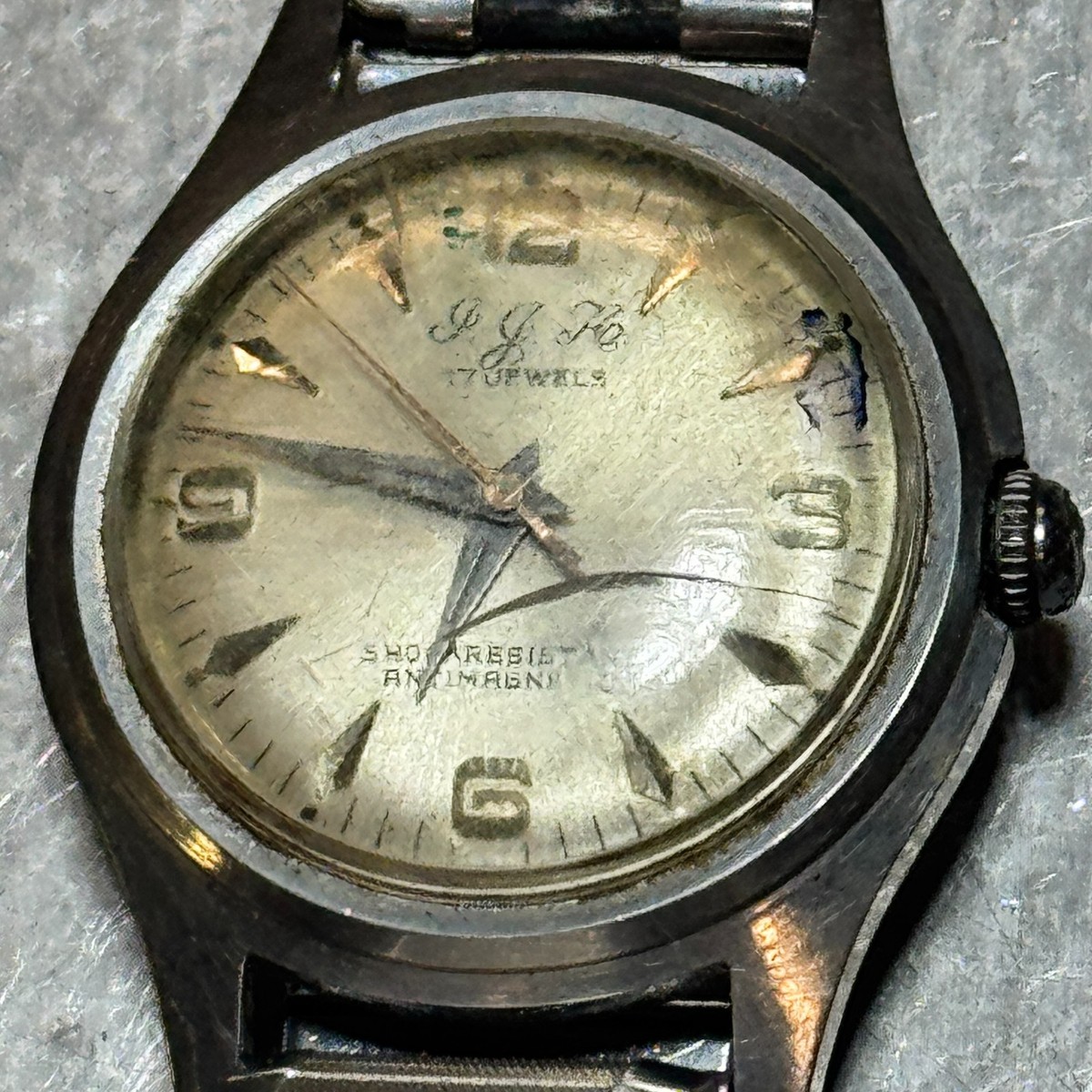 Vintage Mens 17 Jewels Watch J G Ko | eBay