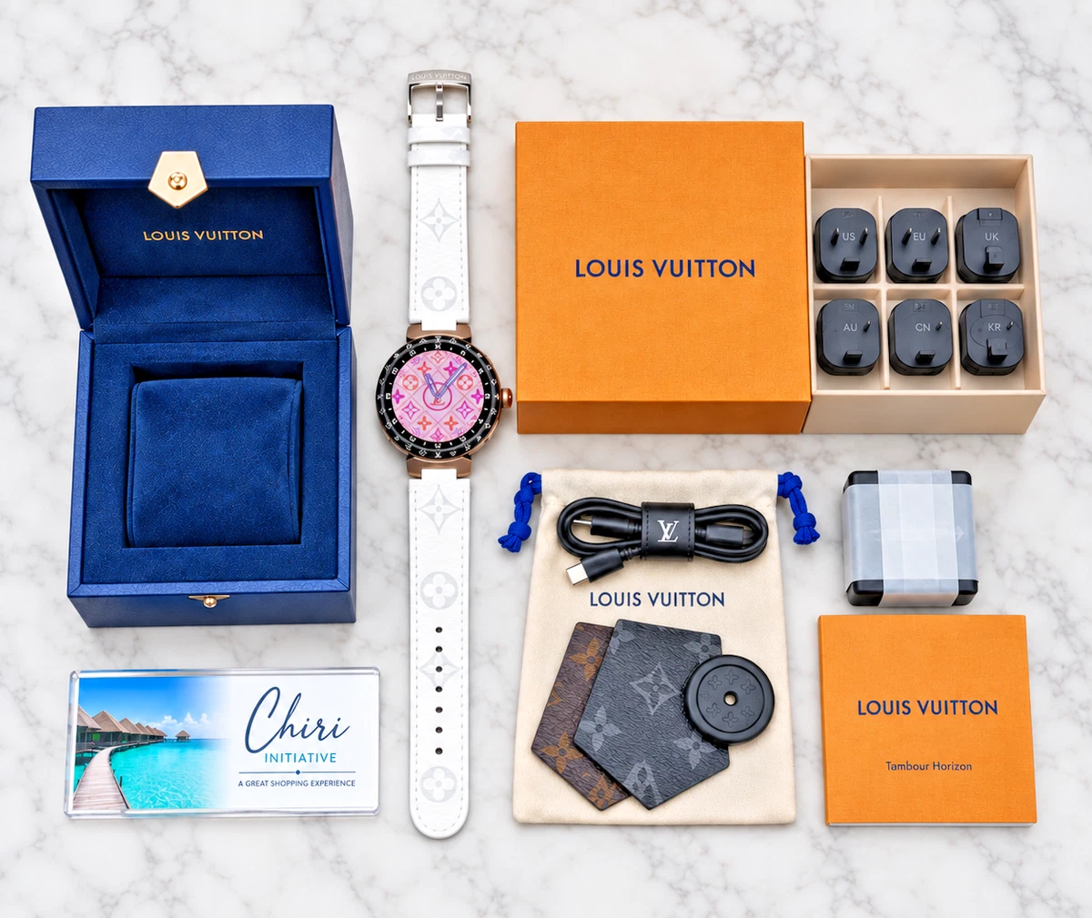 Louis Vuitton White Wristwatches for sale | eBay