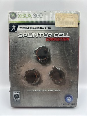 Tom Clancys Splinter Cell Conviction Collectors Edition Xbox 360 Complete CIB