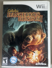 Wii Cabela’s Dangerous Hunts 2011 Nintendo Activision Hunting Adventure Game