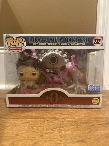 Jujutsu Kaisen Zero Rika and Yuta Okkotsu Glow in the Dark Funko Pop Moment 2321