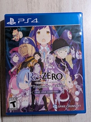 Re:ZERO Starting Life in Another World- The Prophecy of the Throne Playstation 4
