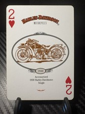 1997 Harley-Davidson Complete Deck Of Playing Cards, With Original Box