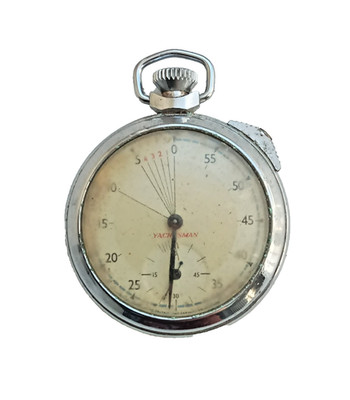 Vintage 1950s Yachtsman Mechanical Timer Stopwatch