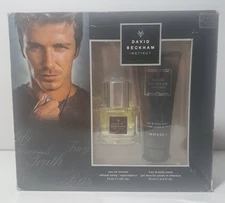 David Beckham Instinct Gift Set- .5oz EDT, 2.5 Oz Hair and Body Wash NIB