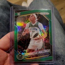 Dominique Malonga Rookie Green Prizm #116 Storm RC 2025 Panini Prizm WNBA