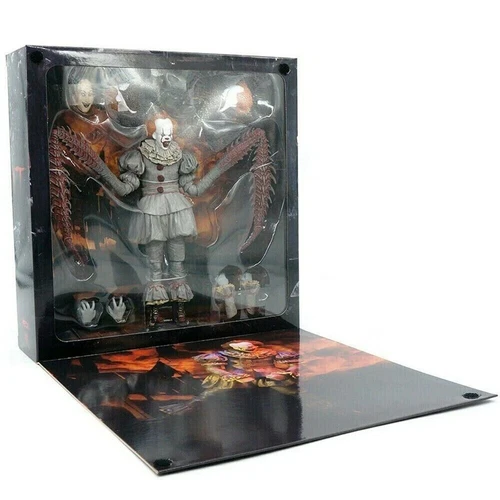 7" Ultimate Pennywise The Dancing Clown IT (2017) PVC Model Action Figures Toy - Picture 4 of 5