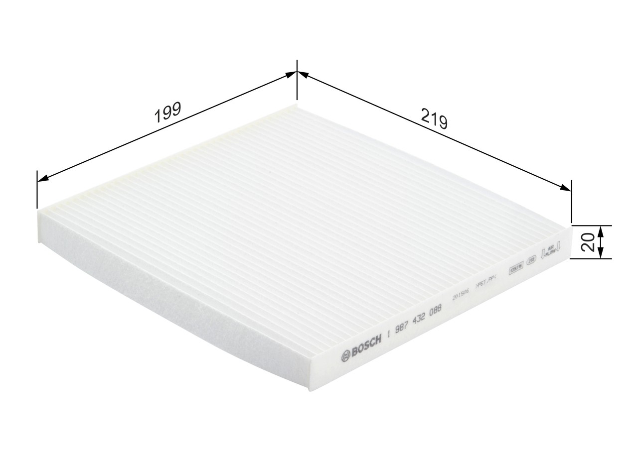Pollen / Cabin Filter fits TOYOTA AVENSIS ADT251 2.2D 05 to 08 Bosch 87139YZZ07 - Image 32