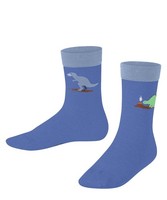 Kinder Socken Dinosaurs Falke Baumwolle Blau Gr. 23-26, StrüMpfe, FußBekleidung