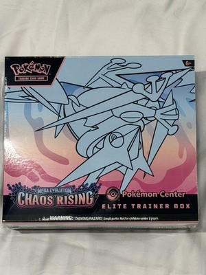 Pokemon TCG Chaos Rising Pokemon Center Elite Trainer Box PKC ETB - Neu & Sealed