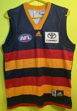 Camiseta deportiva de la liga de fútbol australiana Adidas On Field AFL Adelaide Crows para hombre talla S