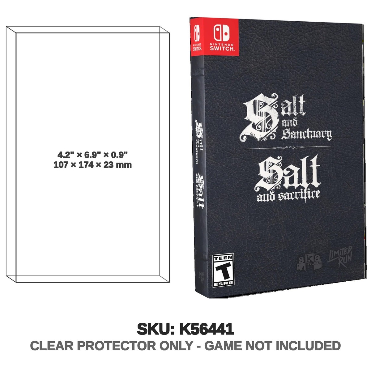 Protector For Salt Sacrifice Salt Sanctuary Dual Pack Switch