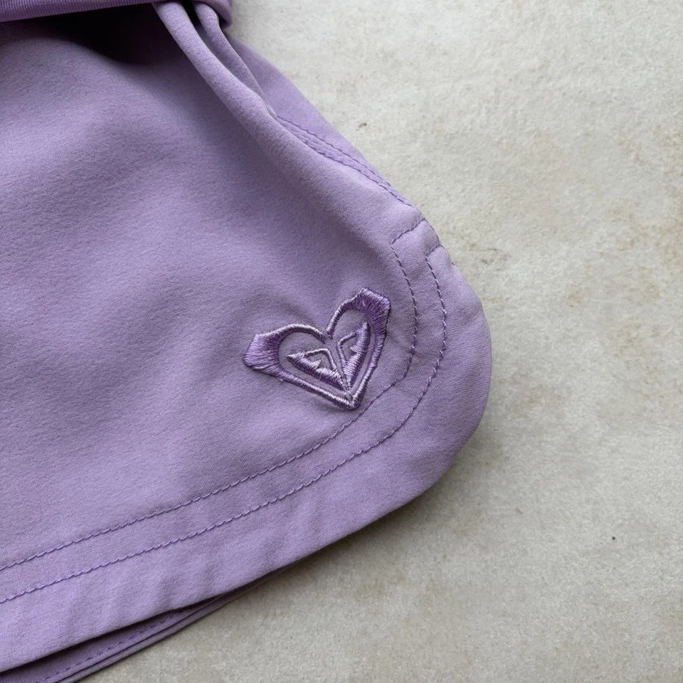 Pantalones cortos de tabla Roxy lila - para mujer talla 5 surfista playa natación Foto 2 de 4